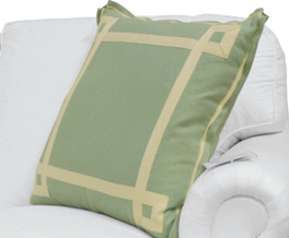 Mr. and Mrs. Howard Designer Pillow